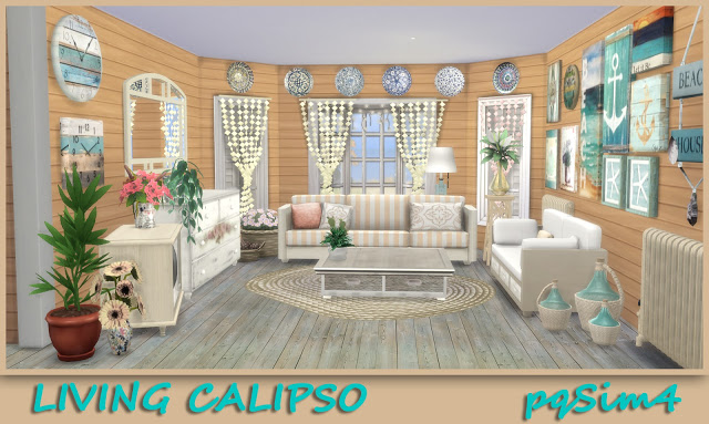 Sims 4 Calipso Living at pqSims4