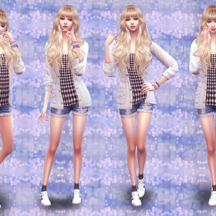 Summer Pose by Dreacia at My Fabulous Sims » Sims 4 Updates