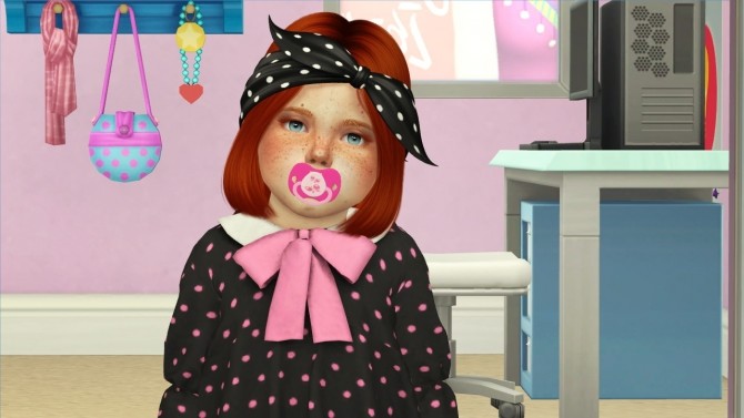 Sims 4 NIGHTCRAWLER ICON HAIR KIDS AND TODDLER VERSION at REDHEADSIMS