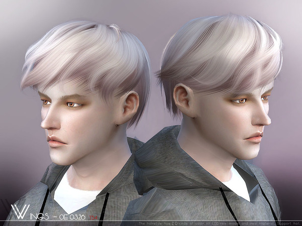 Hair OE0326 by wingssims at TSR » Sims 4 Updates