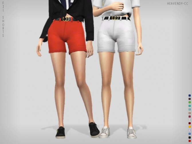 Sims 4 F21 Shorts at Heavendy cc