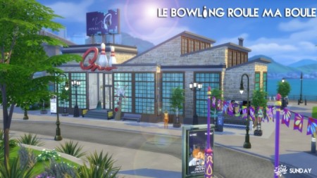 Bowling Roule ma boule by SundaySims at Sims Artists