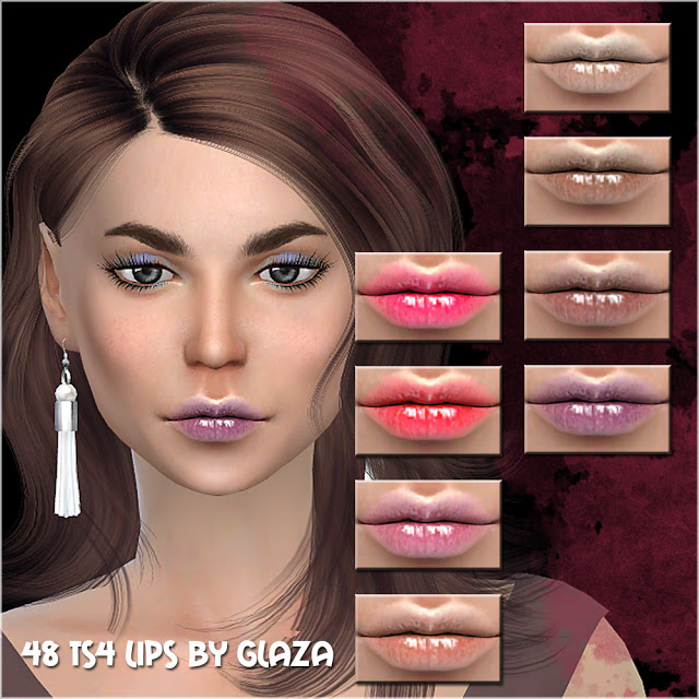 Sims 4 Lips #48 at All by Glaza