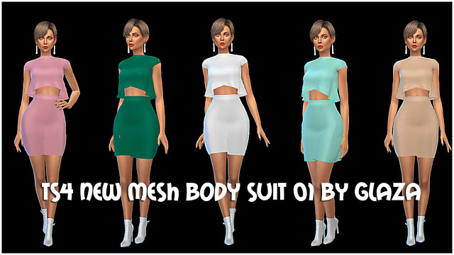 Sims 4 Bodysuit 01 at All by Glaza