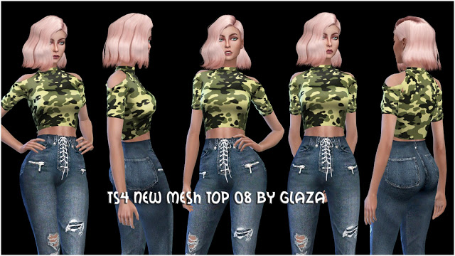 Sims 4 Top 08 at All by Glaza