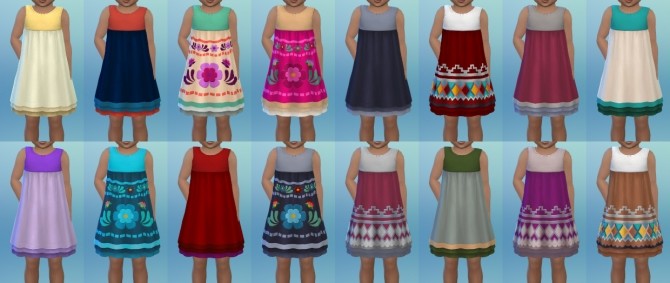 Sims 4 Dress Layered at My Stuff