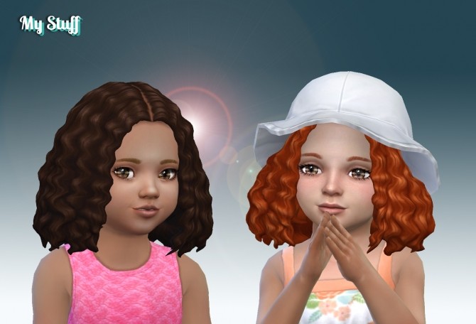 Sims 4 Joanne Hair for Toddlers at My Stuff