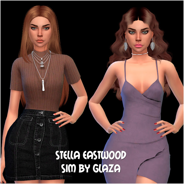 Sims 4 STELLA EASTWOOD at All by Glaza