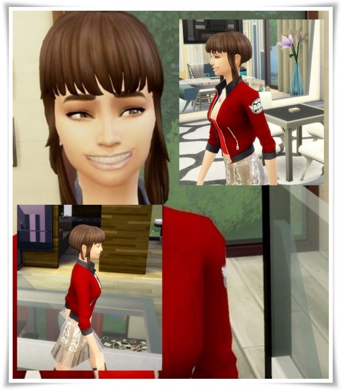 Sims 4 Creative Bangs hair F at Birksches Sims Blog