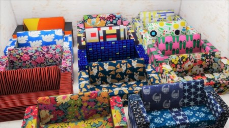 BG sofa recolors at Budgie2budgie