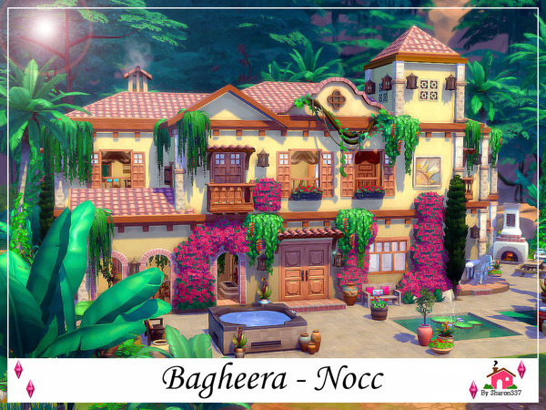 Sims 4 Bagheera home Nocc by sharon337 at TSR