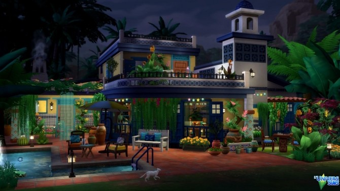 Sims 4 San Salvador house by chipie cyrano at L’UniverSims