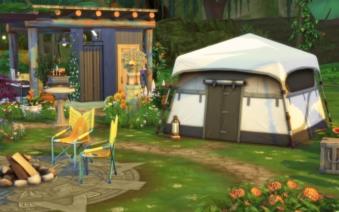 Sims 4 Camping Bella Terra by Bloup at Sims Artists