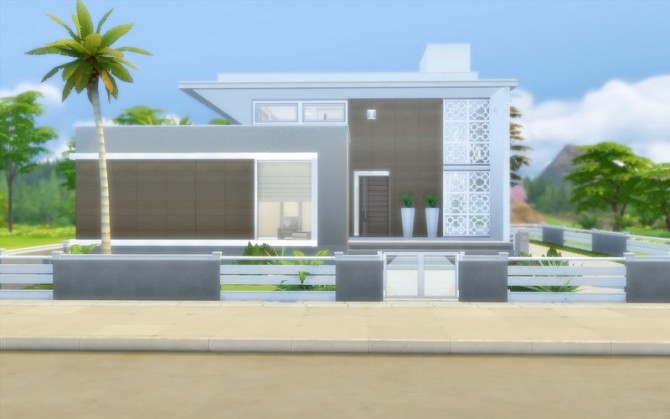 Sims 4 Contemporary House 35 at Via Sims