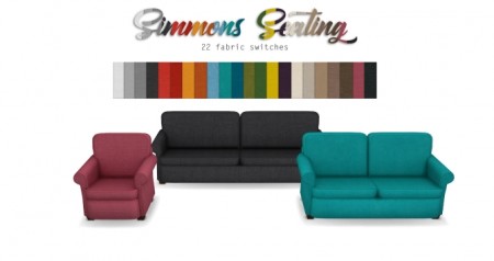 Simmons Living Seating Base Game Edited at Pyszny Design