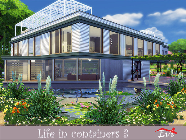 Sims 4 Life in containers 3 by evi at TSR