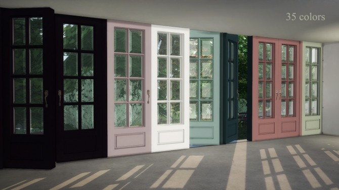 Sims 4 Yogurt Doors & Windows Set at YUMIA’S PLACE