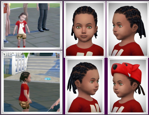 Sims 4 Cool Braids Toddler at Birksches Sims Blog