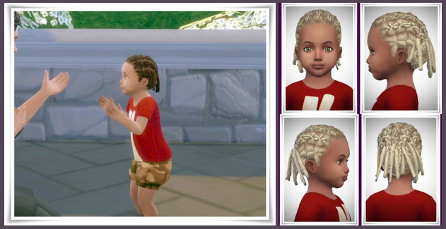Sims 4 Cool Braids Toddler at Birksches Sims Blog