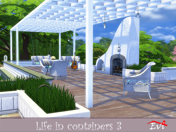 Sims 4 Life in containers 3 by evi at TSR