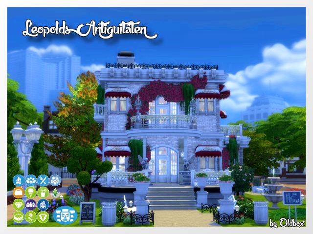 Sims 4 Leopolds antiques by Oldbox at All 4 Sims