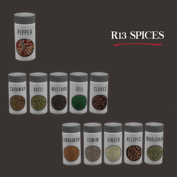 Sims 4 R13 Spices at Leo Sims