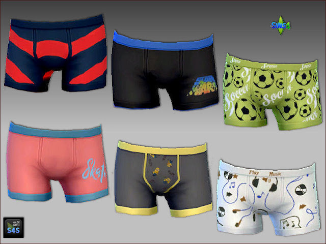 Sims 4 Sleepwear for boys at Arte Della Vita