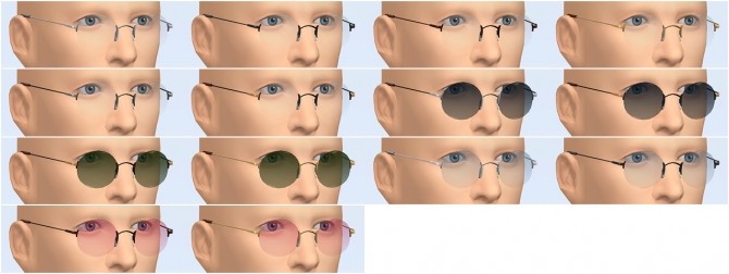 Sims 4 Reading Glasses at Rusty Nail