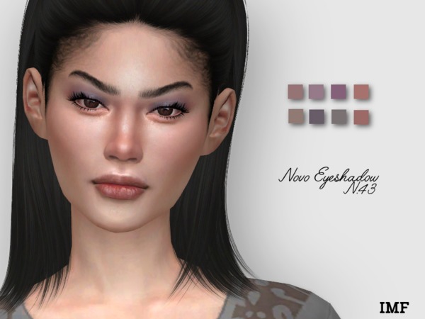 Sims 4 IMF Novo Eyeshadow N.43 by IzzieMcFire at TSR