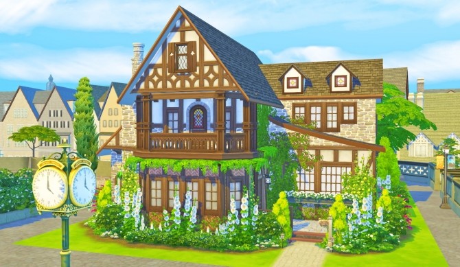 Sims 4 Little Marney House No CC at Savara’s Pixels