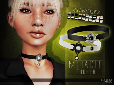 Miracle choker at Blahberry Pancake » Sims 4 Updates