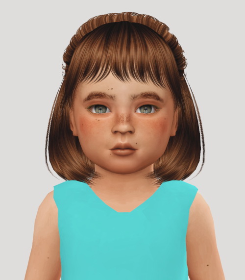 Sims 4 Anto Dakota Hair Kids & Toddlers at Simiracle
