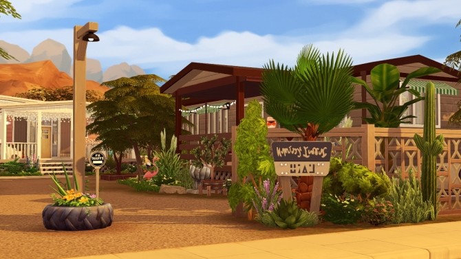 Sims 4 Hawthorne Trailer Park at Jenba Sims