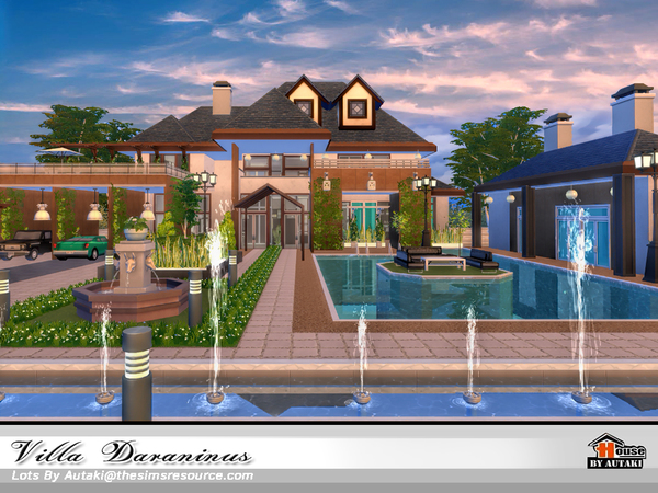 Sims 4 Villa Daraninus by autaki at TSR