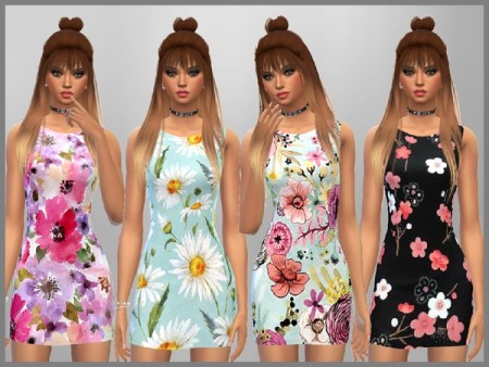 Floral Print Dresses by SweetDreamsZzzzz at TSR