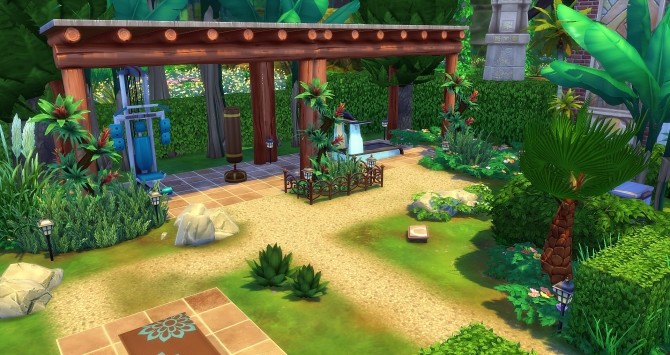 Sims 4 Croft Manor by Angerouge at Studio Sims Creation