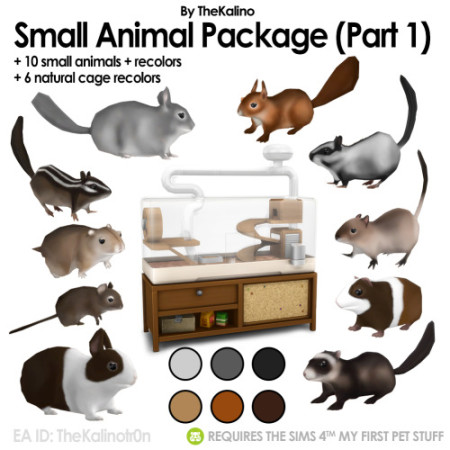 Small Animal Package and Recolors at Kalino