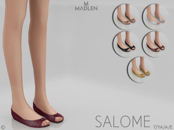 Sims 4 Madlen Salome Shoes by MJ95 at TSR