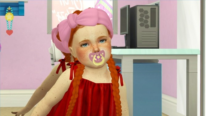 Amysimss Headband Toddler By Thiago Mitchell At Redheadsims Sims 4