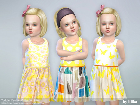 Toddler Dresses Collection P46 by lillka at TSR » Sims 4 Updates