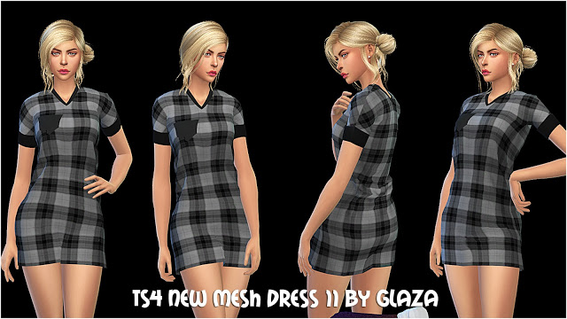 Sims 4 Dress 11 at All by Glaza