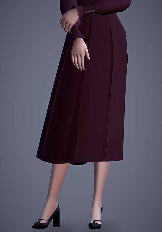 Sims 4 Grace Outfit 15 Swatches at Magnolian Farewell