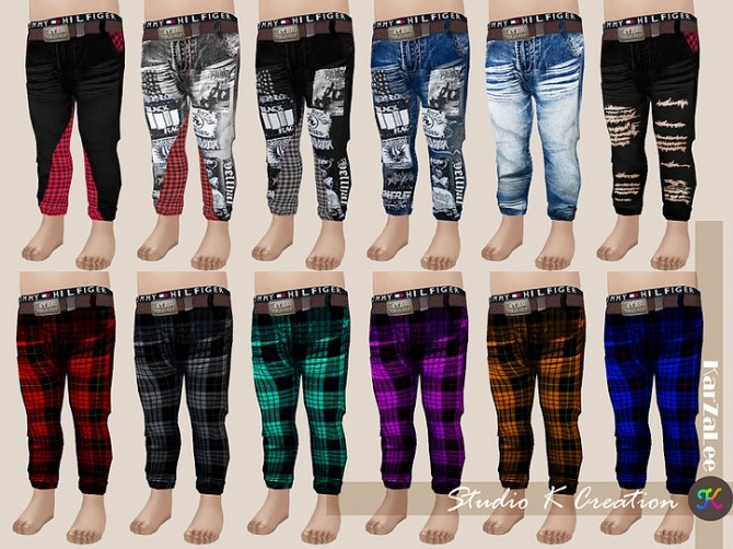 Giruto42 Slim fit jeans for toddler at Studio K-Creation » Sims 4 Updates