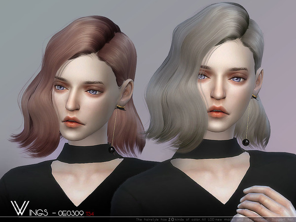 Sims 4 Hair OE0309 by wingssims at TSR