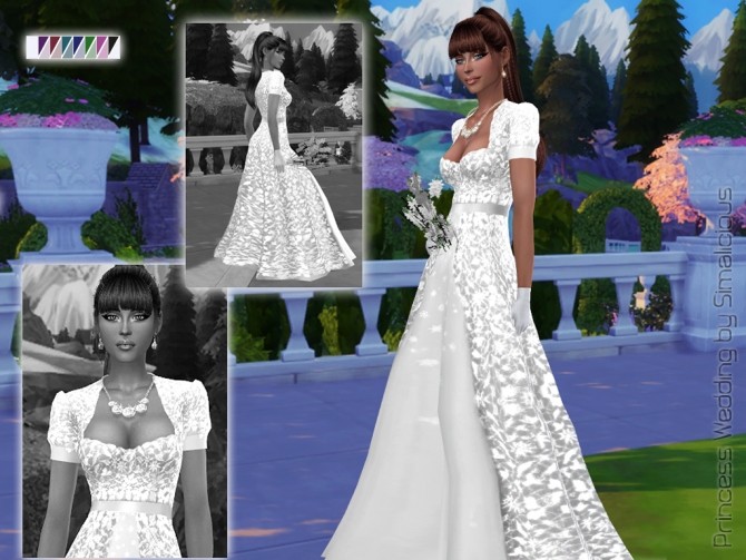 Sims 4 Princess Wedding by Simalicious at Mod The Sims