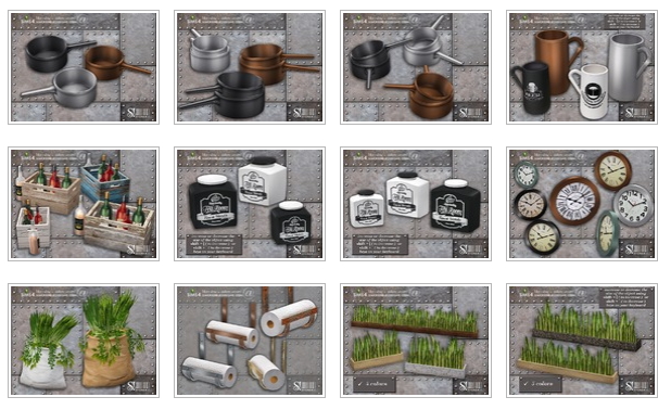 Sims 4 Industrial Kitchen extras by SIMcredible at TSR