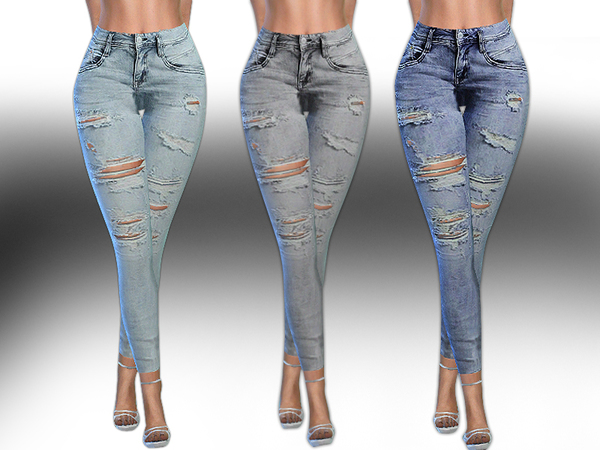 Sims 4 Only Ultimate Jeans by Saliwa at TSR