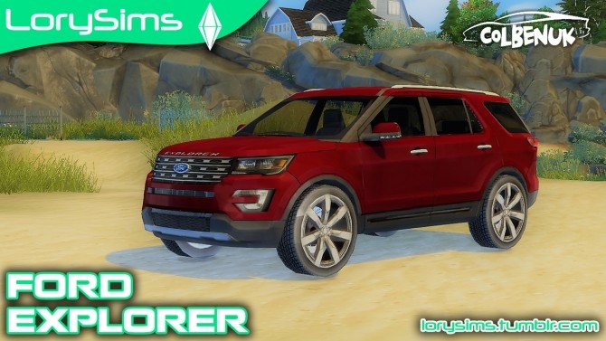 Sims 4 Ford Explorer at LorySims