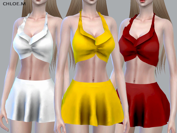 Sims 4 Swimsuits by ChloeMMM at TSR
