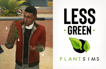 Less Green Plantsims and Lowered Idle Frequency by Foamimi at Mod The Sims
